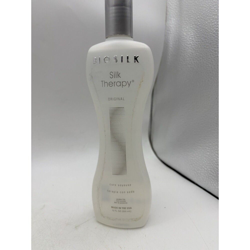 BioSilk Silk Therapy Original Leave In Hair Treatment 12 fl oz 355 mL New